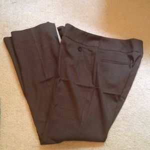 The Limited Cassidy Fit Brown Dress Pants  6 short